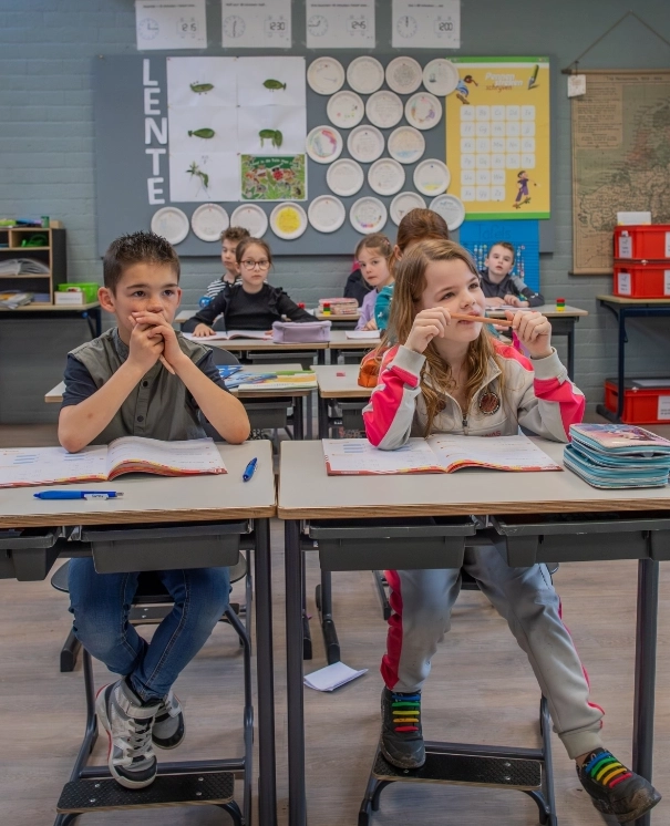 klas met kinderen